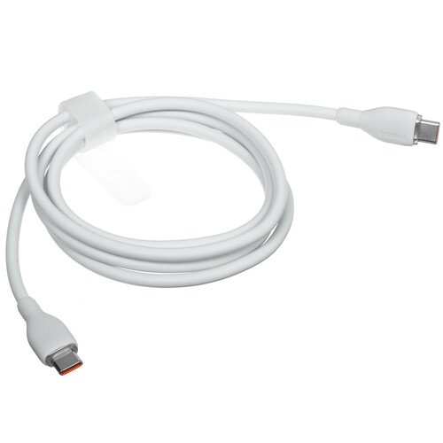 Купить Кабель круглый Baseus USB Type-C - USB Type-C белый 1.2 м  5495755. Характеристики, отзывы и цены в Донецке