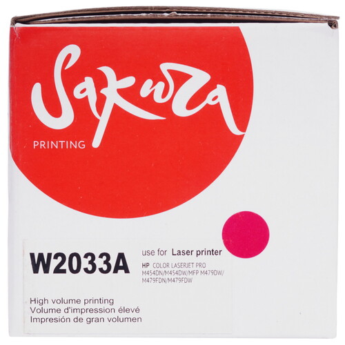 Купить Картридж лазерный SAKURA W2033A пурпурный  9901753. Характеристики, отзывы и цены в Донецке