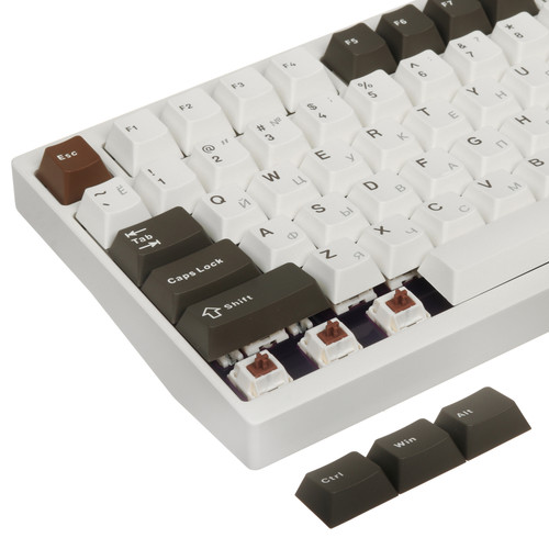 Купить Клавиатура  беспроводная WOBKEY Crush 80 Pro цвет белый  5650073. Характеристики, отзывы и цены в Донецке