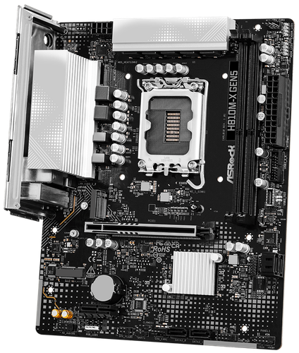 Купить Материнская плата ASRock H810M-X Gen5  5922671. Характеристики, отзывы и цены в Донецке