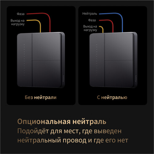 Купить Умный выключатель Aqara Z1 Pro  5608824. Характеристики, отзывы и цены в Донецке