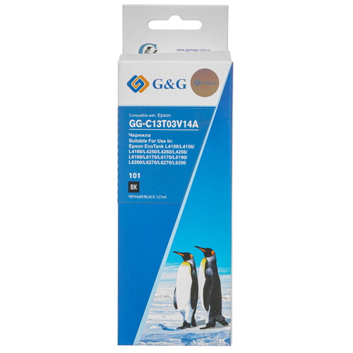 Купить Чернила  G&G GG-C13T03V34A черный  9074925. Характеристики, отзывы и цены в Донецке