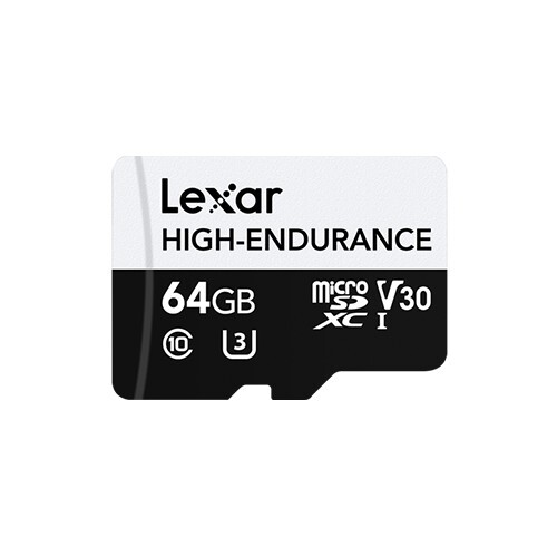 Купить Карта памяти Lexar High Endurance microSDXC 64 ГБ  5641151. Характеристики, отзывы и цены в Донецке