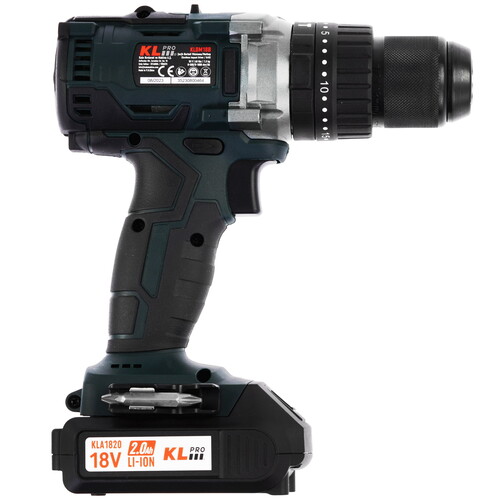 Купить Дрель-шуруповерт KLPRO KLDM18B-20  9153999. Характеристики, отзывы и цены в Донецке