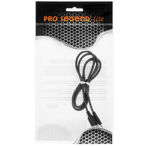 Купить Кабель круглый Pro Legend micro USB - USB 2.0 Type-A черный 1 м  9171286. Характеристики, отзывы и цены в Донецке