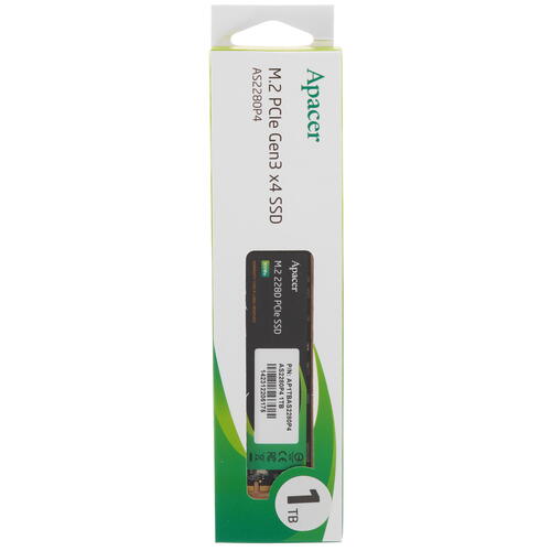Купить 1000 ГБ M.2 NVMe накопитель Apacer AS2280P4 [AP1TBAS2280P4-1]  1672363. Характеристики, отзывы и цены в Донецке