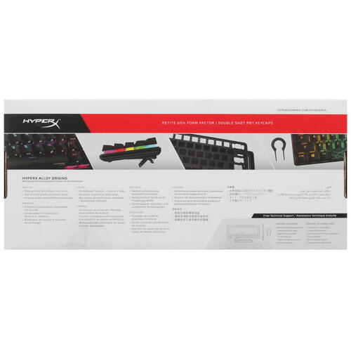 Купить Клавиатура  проводная HyperX Alloy Origins 60  5081681. Характеристики, отзывы и цены в Донецке