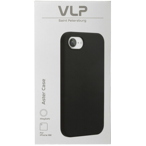 Купить Накладка  VLP Aster Case для Apple iPhone 16e черный  5628196. Характеристики, отзывы и цены в Донецке