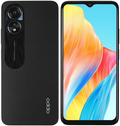Купить 6.56" Смартфон OPPO A38 128 ГБ черный  5430122. Характеристики, отзывы и цены в Донецке