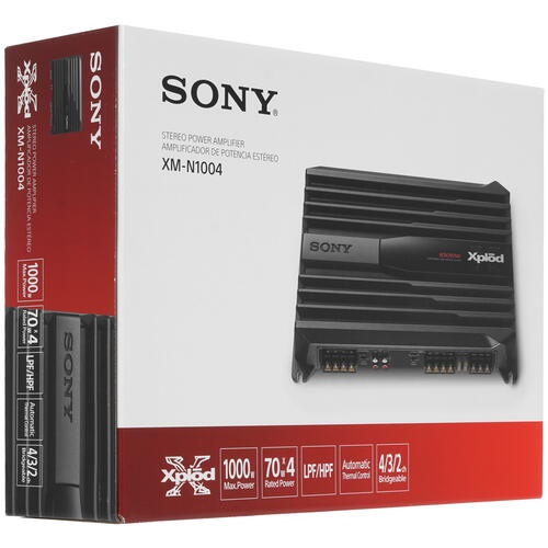 Купить Усилитель Sony XM-N1004  5094392. Характеристики, отзывы и цены в Донецке