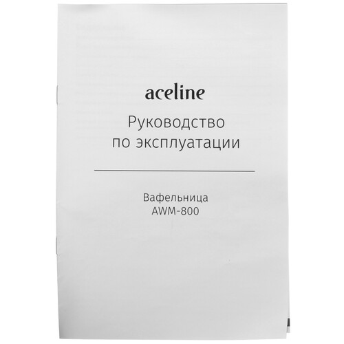 Купить Вафельница Aceline AWM-800 белый  9141105. Характеристики, отзывы и цены в Донецке