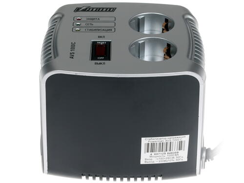 Купить Стабилизатор напряжения PowerMan AVS 1000C  7908830. Характеристики, отзывы и цены в Донецке
