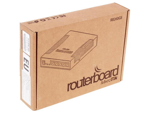 Купить Коммутатор MikroTik RB260GS  1009089. Характеристики, отзывы и цены в Донецке