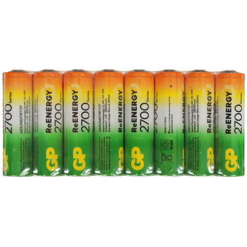 Купить Аккумулятор GP 270AAHC-B16 2700 мА*ч  5634202. Характеристики, отзывы и цены в Донецке