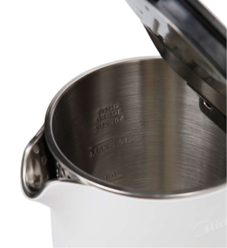 Купить Электрочайник Midea MK-9092 белый  9186111. Характеристики, отзывы и цены в Донецке