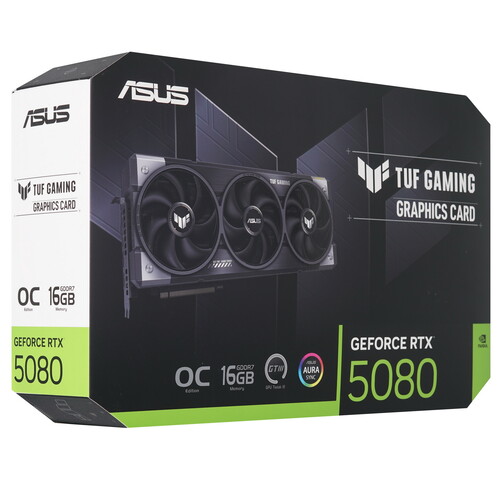 Купить Видеокарта ASUS GeForce RTX 5080 TUF Gaming OC Edition  5613380. Характеристики, отзывы и цены в Донецке