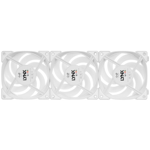 Купить Вентилятор InWin Lynx LN120 [IW-FN-LN120P-3PK White] белый  5625023. Характеристики, отзывы и цены в Донецке