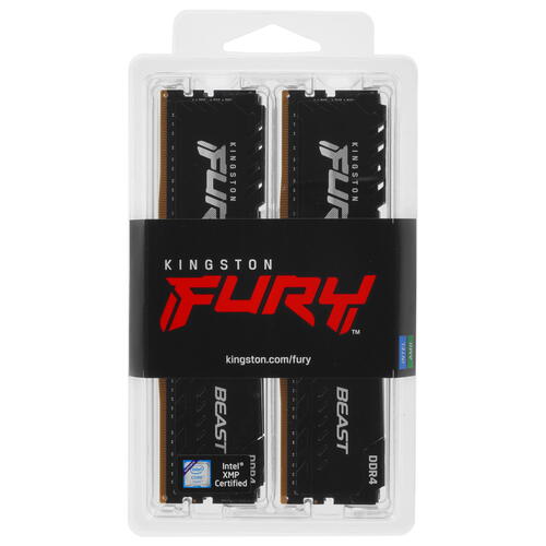 Купить Оперативная память Kingston FURY Beast Black  5053608. Характеристики, отзывы и цены в Донецке
