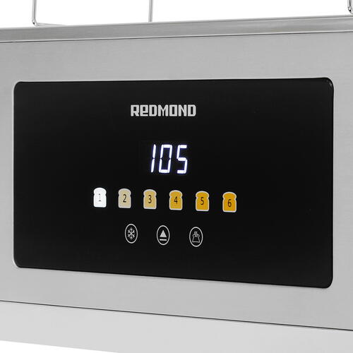Купить Тостер REDMOND T900 серебристый  9038330. Характеристики, отзывы и цены в Донецке