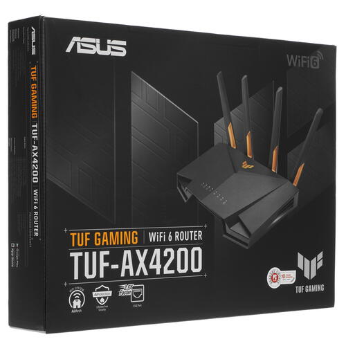 Купить Wi-Fi роутер ASUS TUF Gaming AX4200  5095532. Характеристики, отзывы и цены в Донецке