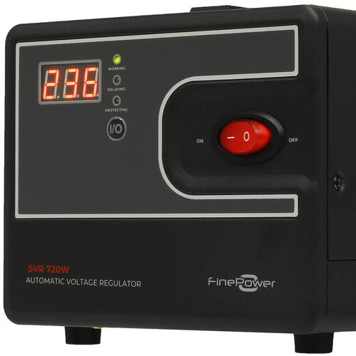 Купить Стабилизатор напряжения FinePower SVR 720W  5419941. Характеристики, отзывы и цены в Донецке