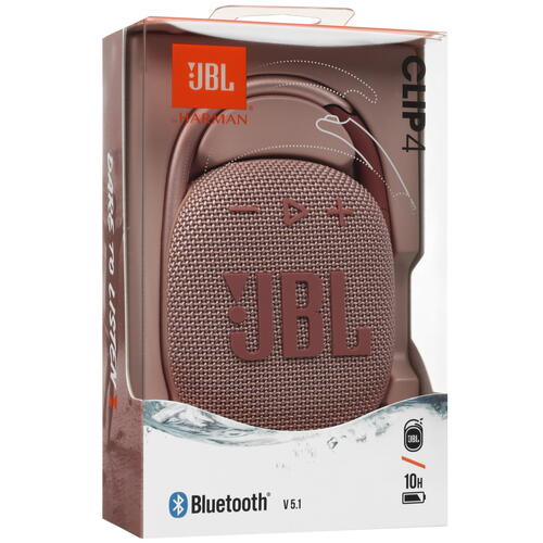 Купить Портативная колонка JBL CLIP 4, розовый  5081452. Характеристики, отзывы и цены в Донецке