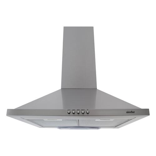 Купить Вытяжка каминная Simfer 8562SM серебристый/серебристый  1115520. Характеристики, отзывы и цены в Донецке