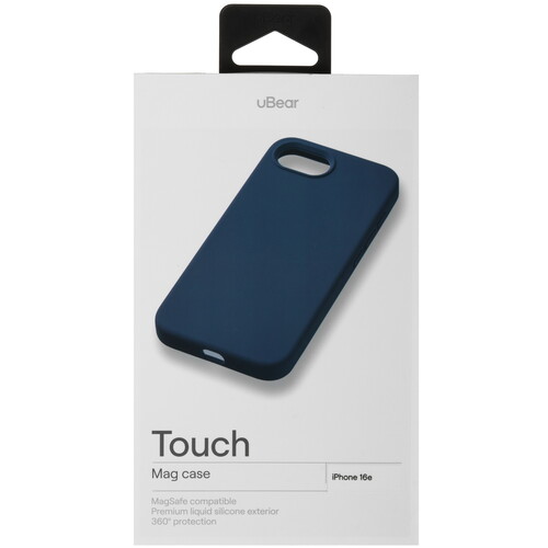 Купить Накладка  uBear Touch Mag Case для Apple iPhone 16e синий  5619390. Характеристики, отзывы и цены в Донецке
