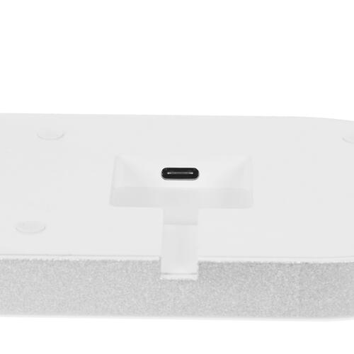 Купить Беспроводное зарядное устройство Rombica NEO DeskStation белый  5010521. Характеристики, отзывы и цены в Донецке