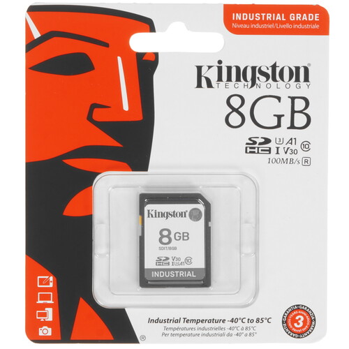 Купить Карта памяти Kingston Industrial SDHC 8 ГБ  5447529. Характеристики, отзывы и цены в Донецке