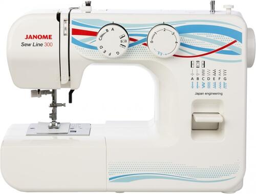 Купить Швейная машина Janome Sew Line 300  1213570. Характеристики, отзывы и цены в Донецке