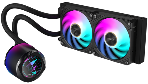 Купить Система охлаждения GIGABYTE AORUS WATERFORCE X II 240 черная  5464879. Характеристики, отзывы и цены в Донецке