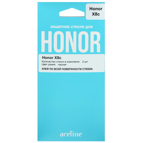 Купить Защитное стекло Aceline для экрана HONOR X8c  5613618. Характеристики, отзывы и цены в Донецке
