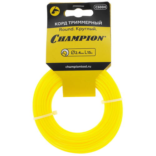 Купить Леска для триммеров Champion Round C5004  1215832. Характеристики, отзывы и цены в Донецке