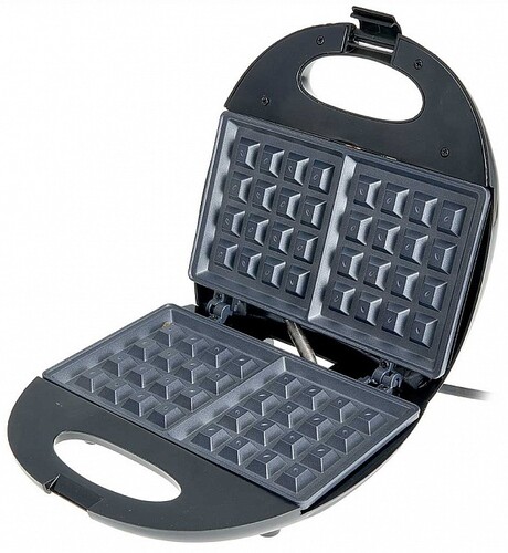 Купить Вафельница Василиса ВА-5400 черный  9917839. Характеристики, отзывы и цены в Донецке