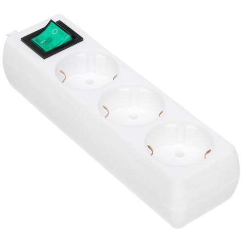Купить Удлинитель DEXP Ground 330W белый  5080433. Характеристики, отзывы и цены в Донецке