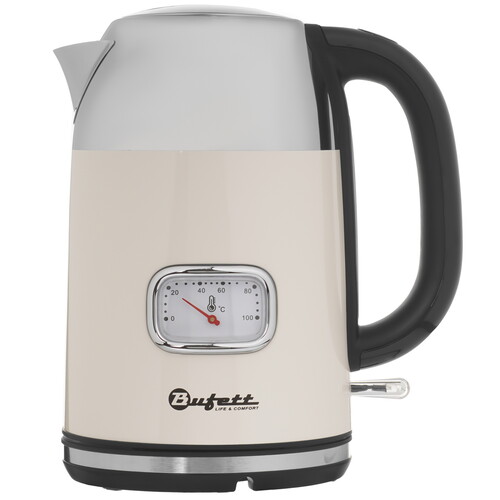 Купить Электрочайник Bufett LKT 290S бежевый  9226556. Характеристики, отзывы и цены в Донецке