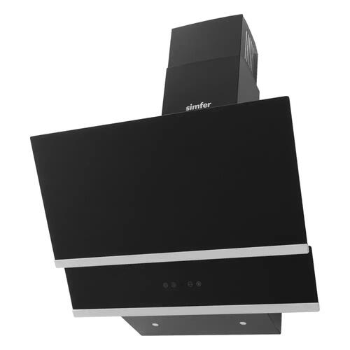 Купить Вытяжка наклонная Simfer 8658SM черный  1115528. Характеристики, отзывы и цены в Донецке