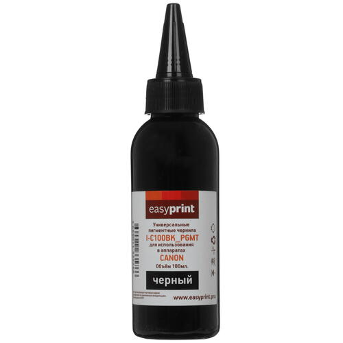 Купить Чернила пигментные EasyPrint I-C100BK_PGMT матовый черный  5341184. Характеристики, отзывы и цены в Донецке