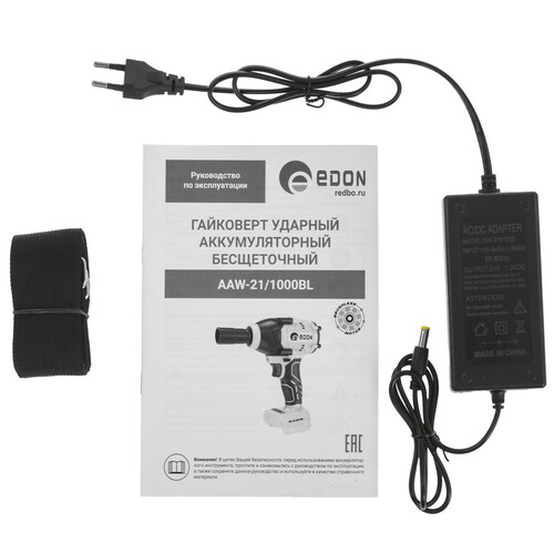 Купить Гайковерт EDON AAW-21/1000BL  9236337. Характеристики, отзывы и цены в Донецке