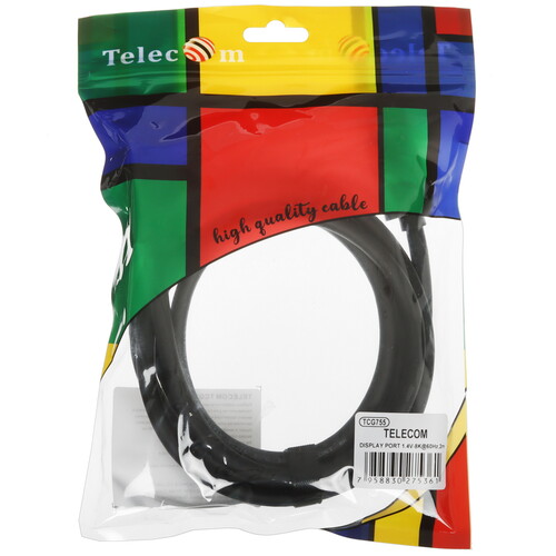 Купить Кабель  Telecom DisplayPort - DisplayPort, 2 м  5471604. Характеристики, отзывы и цены в Донецке