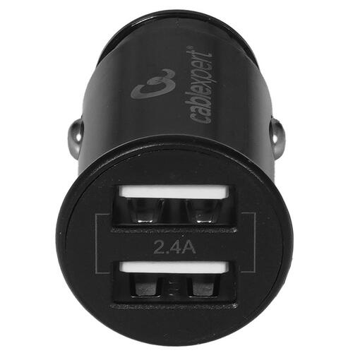 Купить Автомобильное ЗУ Cablexpert MP3A-UC-CAR21 черный  9064743. Характеристики, отзывы и цены в Донецке