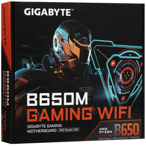 Купить Материнская плата GIGABYTE B650M GAMING WIFI  5446227. Характеристики, отзывы и цены в Донецке