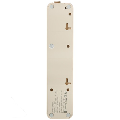 Купить Сетевой фильтр AGNI TP-FD4E бежевый  9289251. Характеристики, отзывы и цены в Донецке