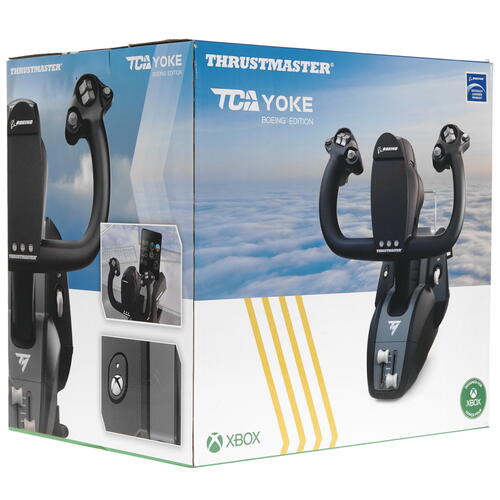 Купить Джойстик Thrustmaster TCA Yoke Boeing Edition черный  5402259. Характеристики, отзывы и цены в Донецке