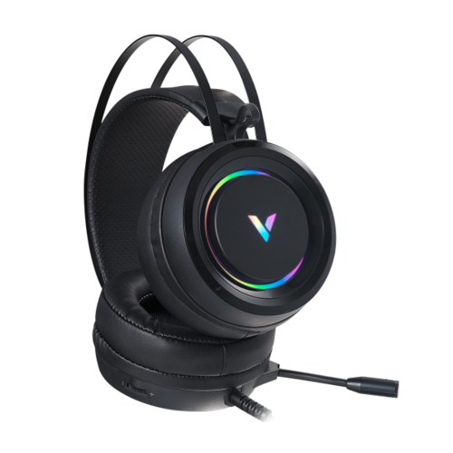 Купить Проводные наушники Rapoo VH500 черный  9126001. Характеристики, отзывы и цены в Донецке