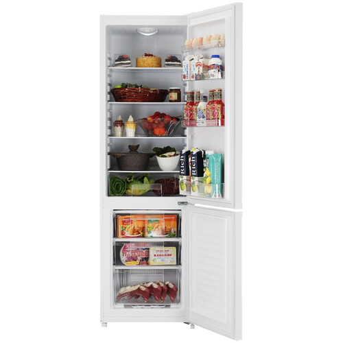 Купить Холодильник с морозильником   DEXP B2-26AMG белый  9237828. Характеристики, отзывы и цены в Донецке