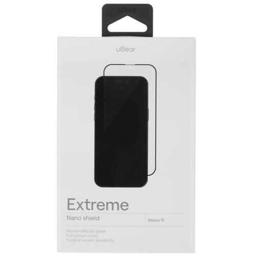 Купить Защитное стекло uBear для экрана Apple iPhone 15  5426891. Характеристики, отзывы и цены в Донецке
