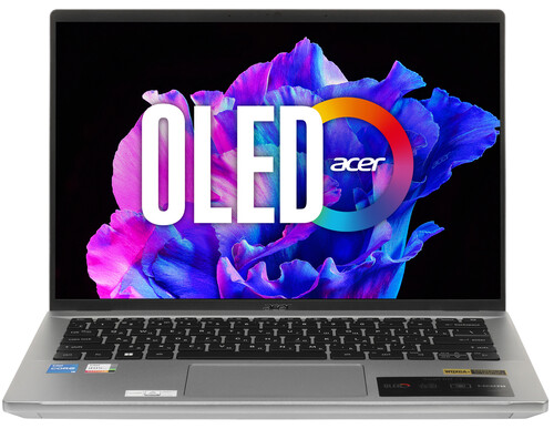 Купить 14" Ноутбук Acer Swift GO 14 SFG14-71-51EJ серебристый  5417268. Характеристики, отзывы и цены в Донецке