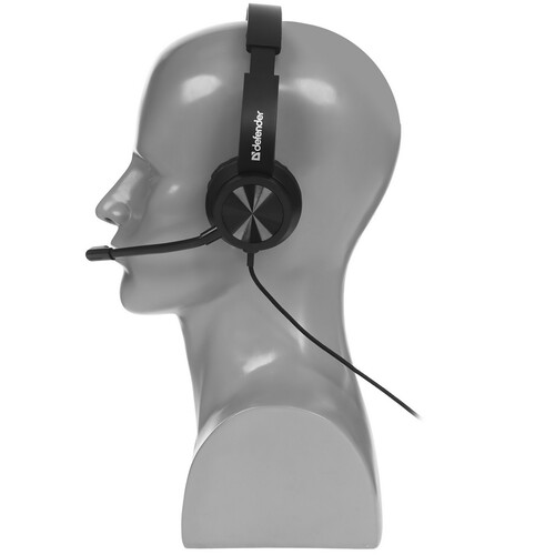 Купить Проводные наушники Defender Tune 150 черный 2025  9232725. Характеристики, отзывы и цены в Донецке